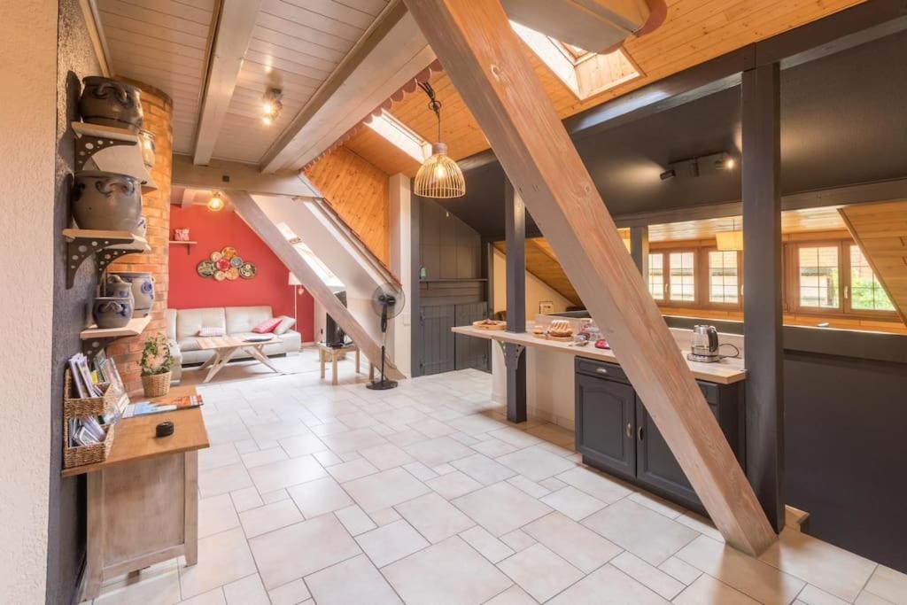 Le Kelsch, Loft Duplex 130M2 Avec Sauna, Proche Vignoble Марленхайм Экстерьер фото